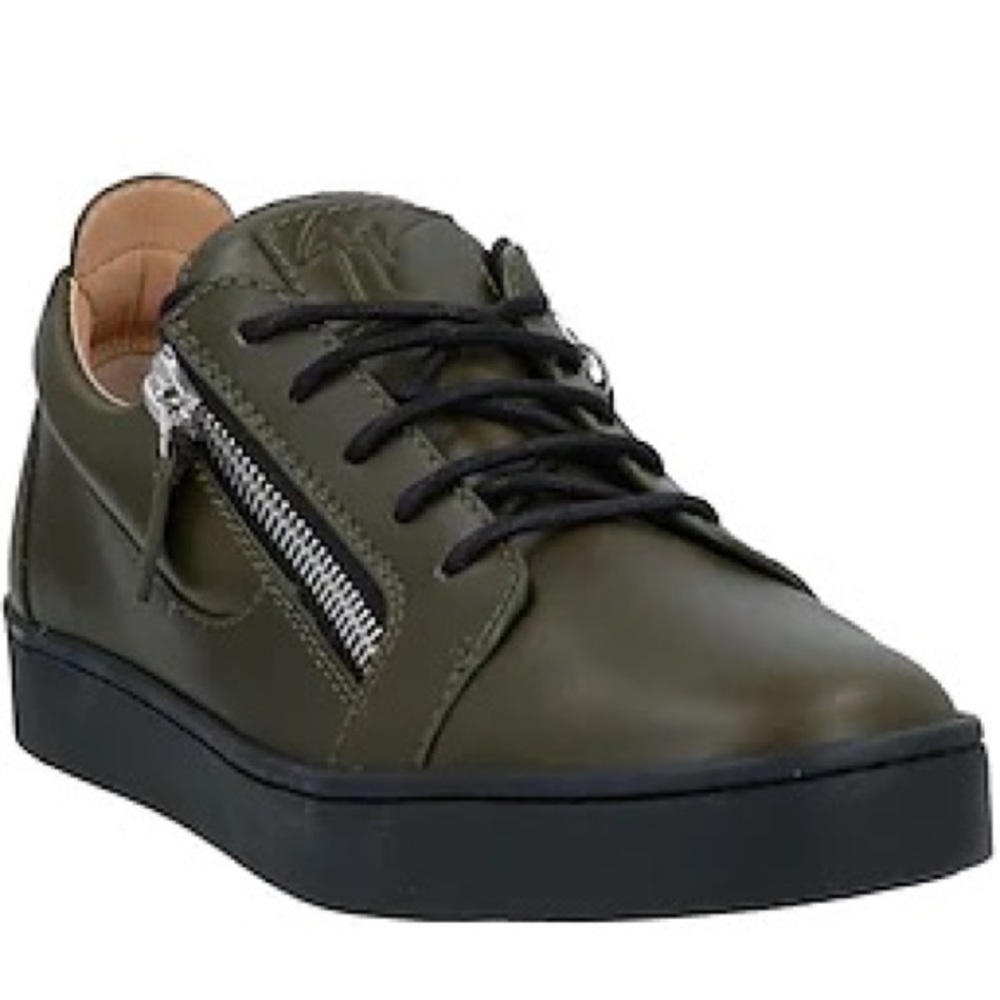 GIUSEPPE ZANOTTI zipper slip on sneakers